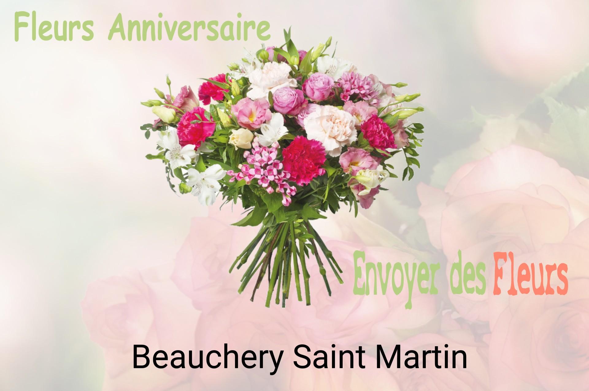Bouquet de fleurs d’anniversaire livré à Beauchery-Saint-Martin